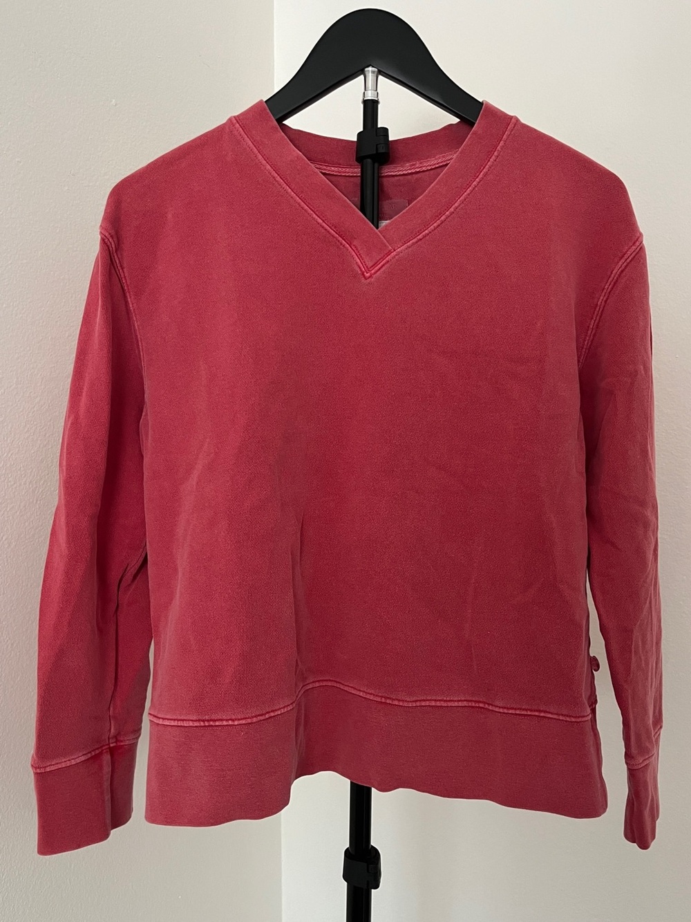 ❤️ Vintage Fieldgear Marshall Field’s Red V-Neck Sweatshirt | Petite S